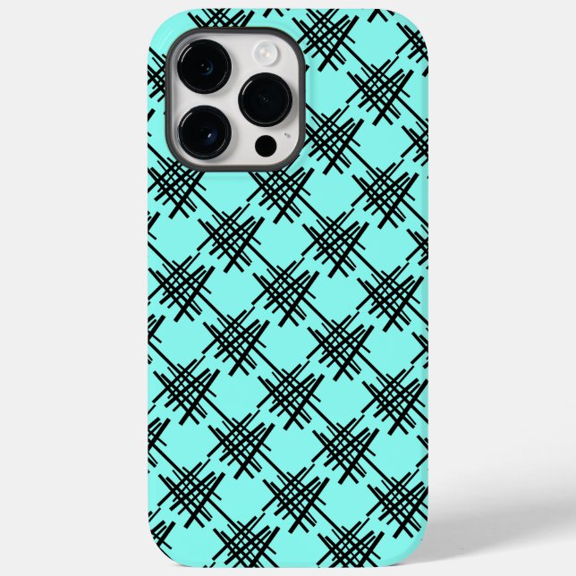 Retro Lines Case-Mate iPhone Case (Back)