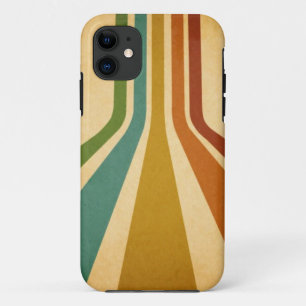 Retro lines iPhone 11 case