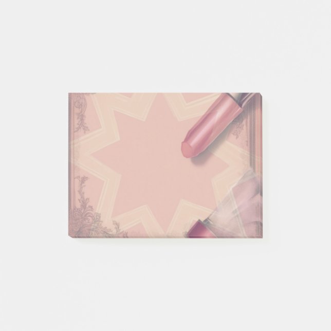 Retro Lipstick Post-it Notes (Front)