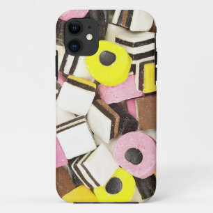 Retro Liquorice Candy iPhone 11 Case