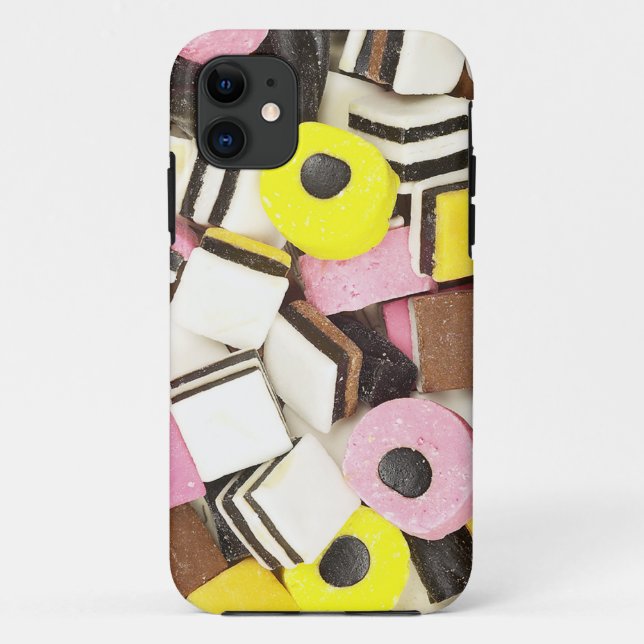 Retro Liquorice Candy Case-Mate iPhone Case (Back)