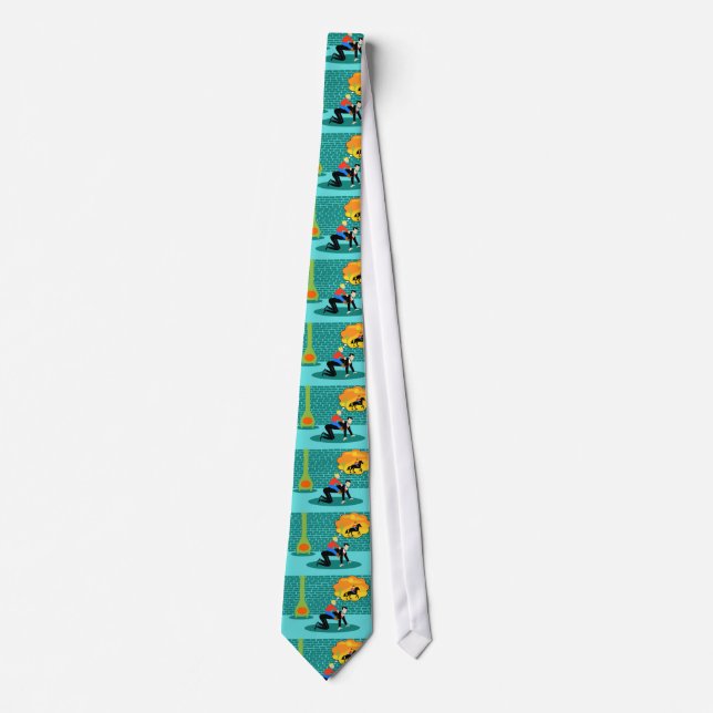 Retro Little Cowboy Tie (Front)