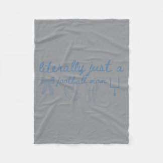 Retro Litvibeslly A Football Mum Game Day Tis The Fleece Blanket