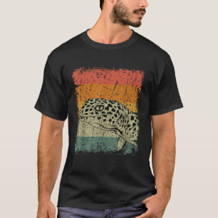 Retro Lizard Salamander Gift Vintage Gecko  T-Shirt