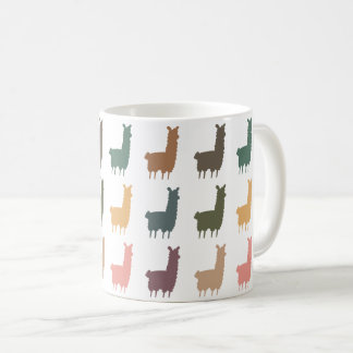 Retro Llama Alpaca Drinkware Animal Lover Gift Coffee Mug