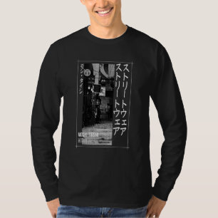 Retro Lofi Tokyo Japanese Streetwear Aesthetic Gra T-Shirt
