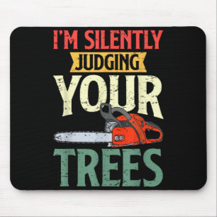 Retro Logger Lumberjack Arborist Dad Apparel Co. S Mouse Mat