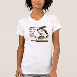 Retro Lola T-shirts and Gifts