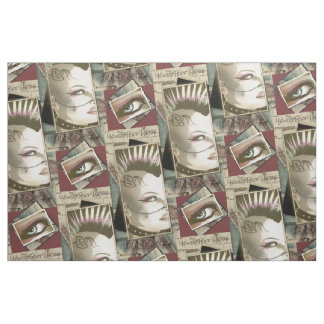 Retro London British Punk Rock Music Fashion Fabric