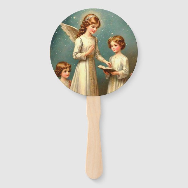 Retro Look Angel Fans (Back)