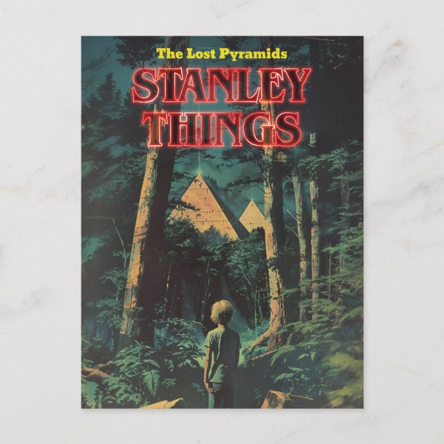 Retro-Look Lost Pyramids | Stanley Things Postcard (Front)