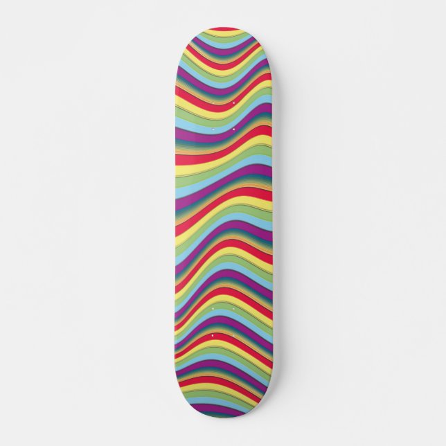 Retro-look : skateboard (Front)