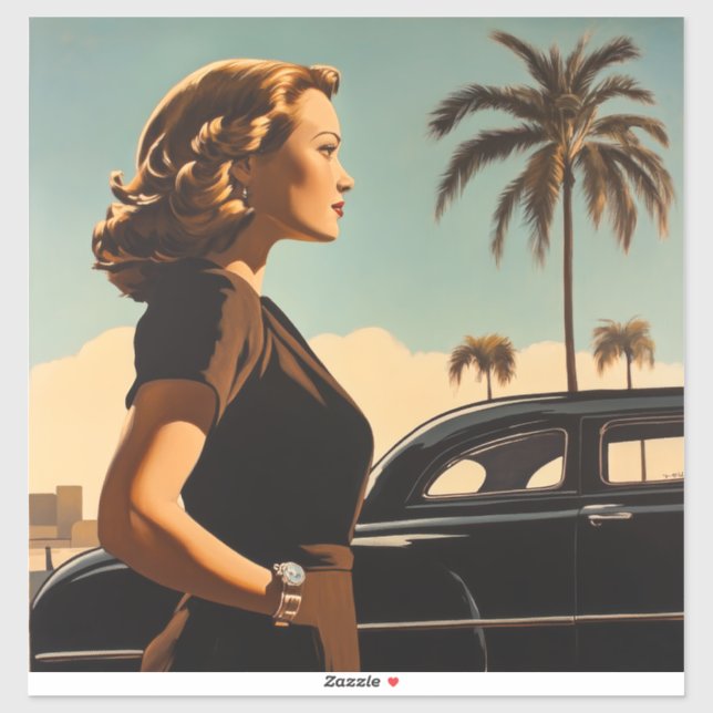 Retro Los Angeles Beauty (Sheet)
