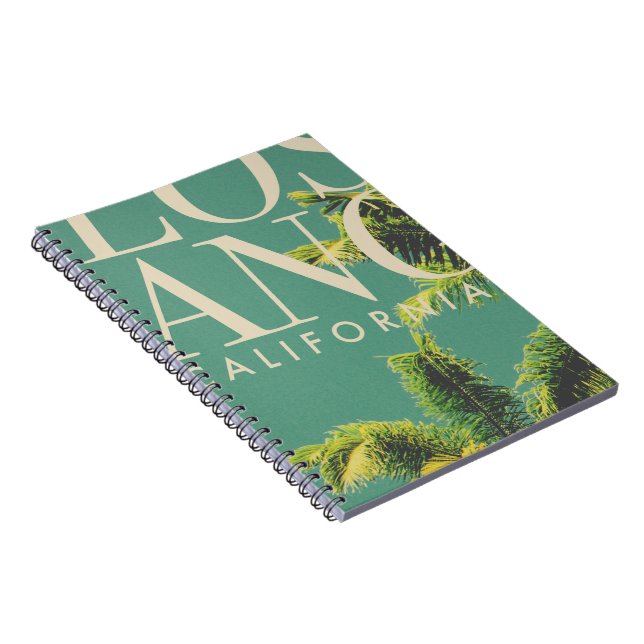 Retro Los AngelesNotebook Notebook (Right Side)