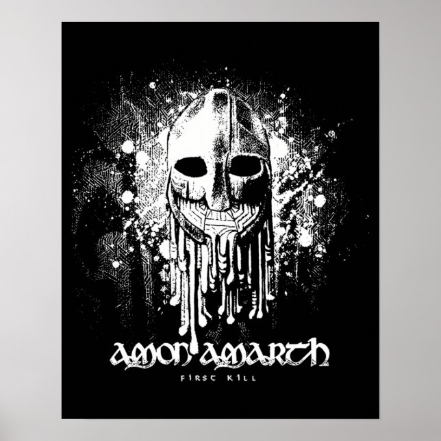 Retro Love Amon Amarth Music FanArt Forever Poster (Front)