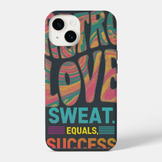 Retro love iPhone 14 case