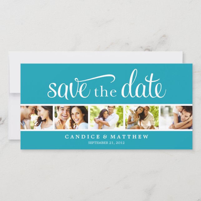 RETRO LOVE | SAVE THE DATE ANNOUNCEMENT (Front)