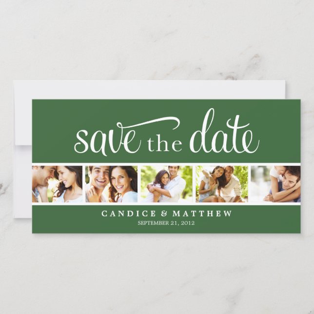 RETRO LOVE | SAVE THE DATE ANNOUNCEMENT (Front)