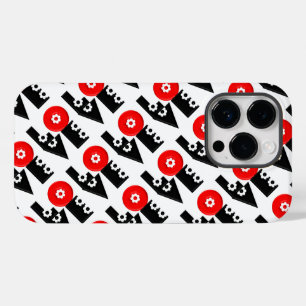 Retro LOVE Square Case-Mate iPhone 14 Pro Case