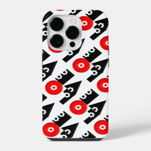 Retro LOVE Square iPhone 14 Pro Case