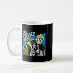 Retro Love The Police Band Music Gift For Day Coffee Mug