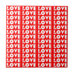 Retro LOVE Tile