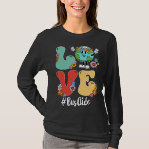 Retro Love World Earth Day 2023 Bus Aide T-Shirt