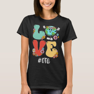 Retro Love World Earth Day 2023 OTA Occupational T T-Shirt