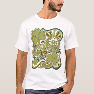 Retro Lucky Vibes St. Patrick’s Day Shirt