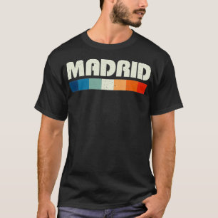 Retro Madrid Spain 80's Vintage T-Shirt
