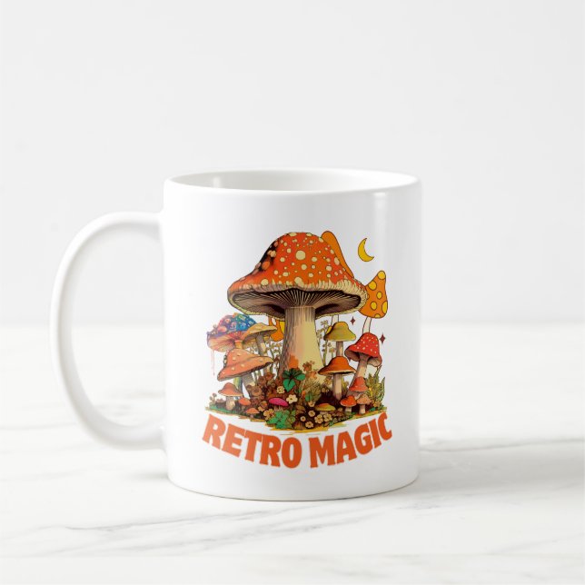 Retro Magic Coffee Mug (Left)