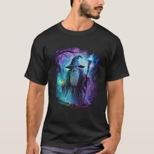 Retro Magical Wizard Fantasy 15 T-Shirt