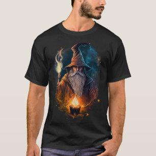 Retro Magical Wizard Fantasy  16 T-Shirt