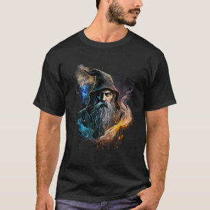 Retro Magical Wizard Fantasy 17 T-Shirt
