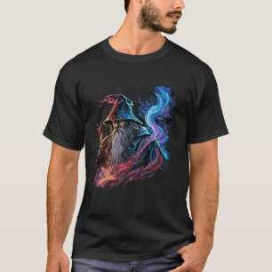 Retro Magical Wizard Fantasy 2 T-Shirt