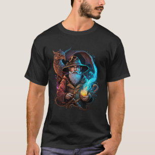 Retro Magical Wizard Fantasy 2 T-Shirt