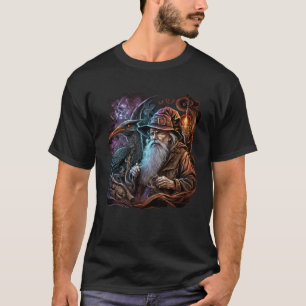 Retro Magical Wizard Fantasy 8 T-Shirt