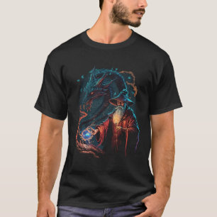 Retro Magical Wizard Fantasy T-Shirt