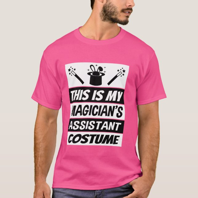 Retro Magicians Assistant Costume Shirt Magic Show (Front)