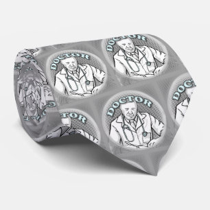 Retro Male Doctor Tie