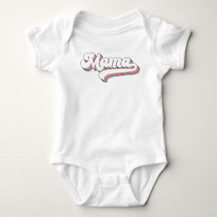 Retro Mama Baby Bodysuit