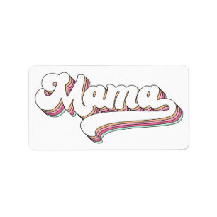 Retro Mama Label