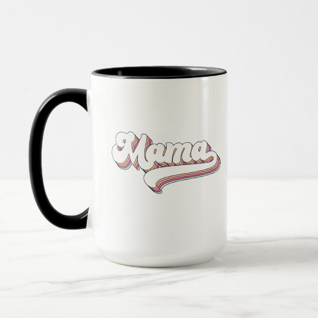Retro Mama Mug (Left)