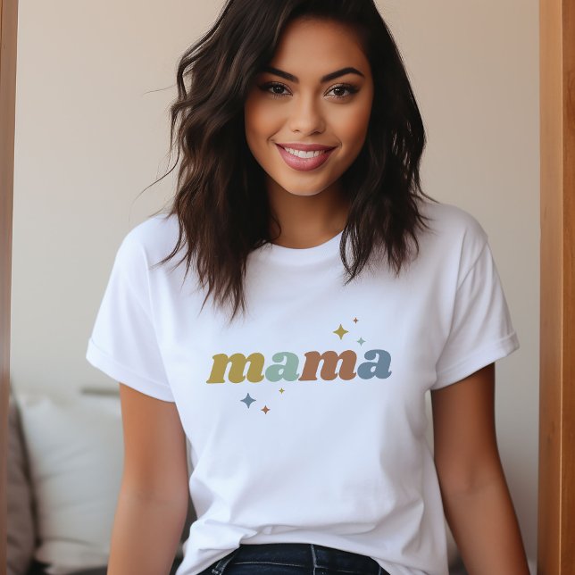 Retro Mama Tri-Blend Shirt (Creator Uploaded)