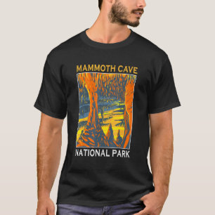 Retro Mammoth Cave National Park Outdoor Hike Souv T-Shirt