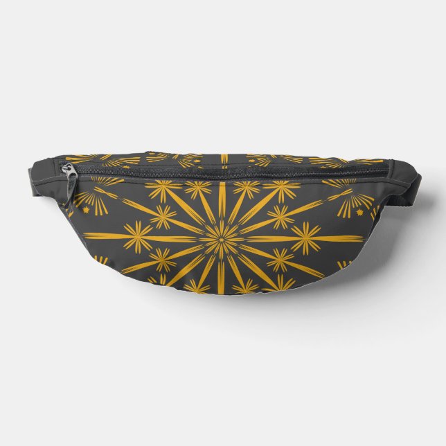 Retro Mandala Dusk Fanny Pack (Lay Down)