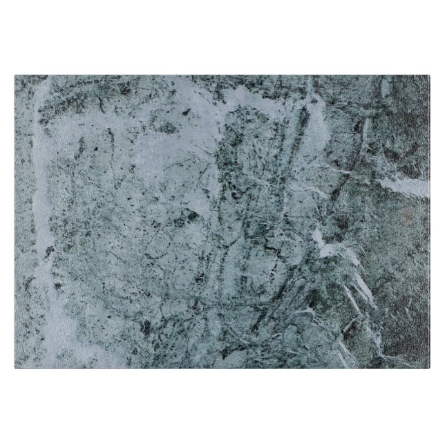 Retro Marble Stone Texture Pattern Cutting Board (Front)