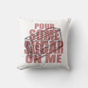 Retro Marshmallows Pour Some Sugar On Me Cushion