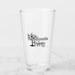 Retro Martini - Bachelorette Party Glass