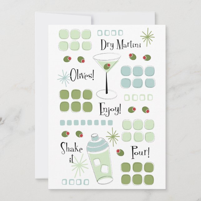 Retro Martini Mid-Century Modern (Front)